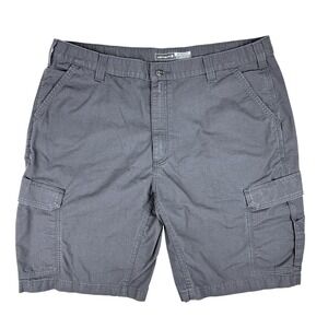 Carhartt Shorts Mens 42 Force Relaxed Fit Ripstop Cargo Work Short Charcoal Gray